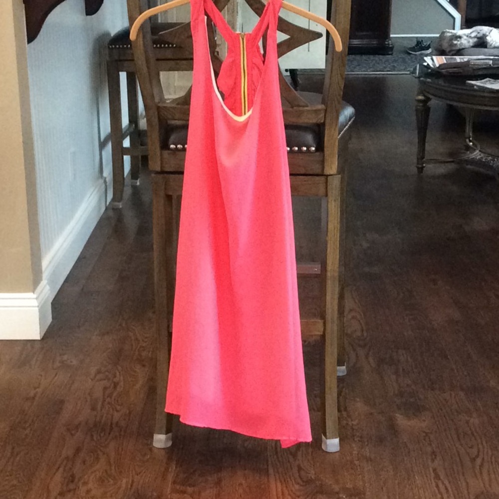 Women’s Pink Ruffled Dress